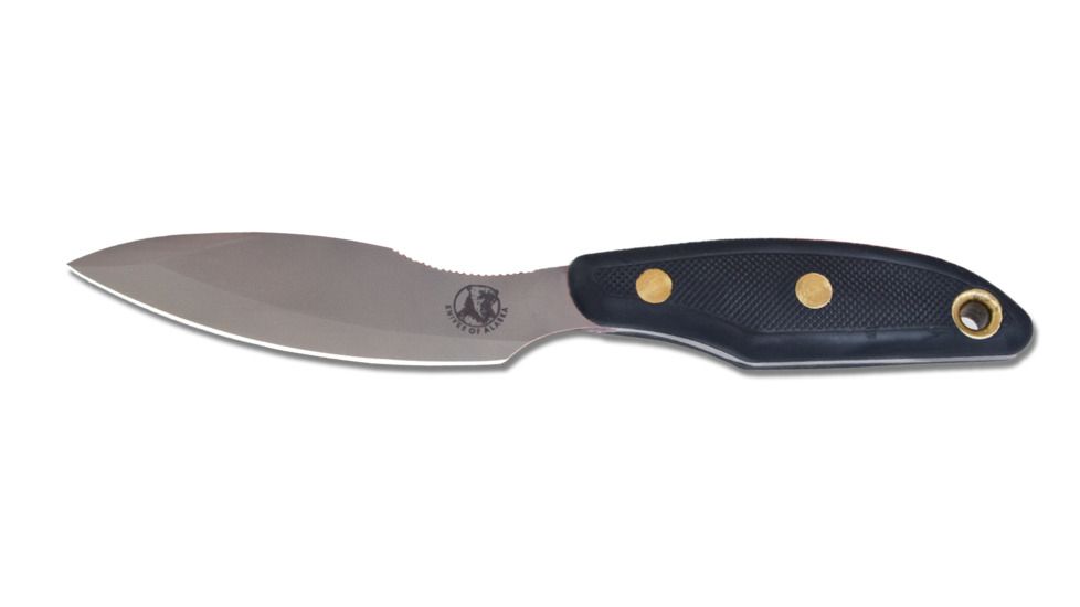 Knives of Alaska Xtreme Yukon 2 D2 Knife, Suregrip Handle, Black, 00821FG