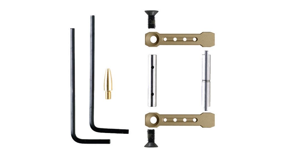 KNS Precision AR15/M16/AR10 Gen ST Non-Rotate Trigger/Hammer Pin .154 Dark Earth, NRTHP GEN ST-DE