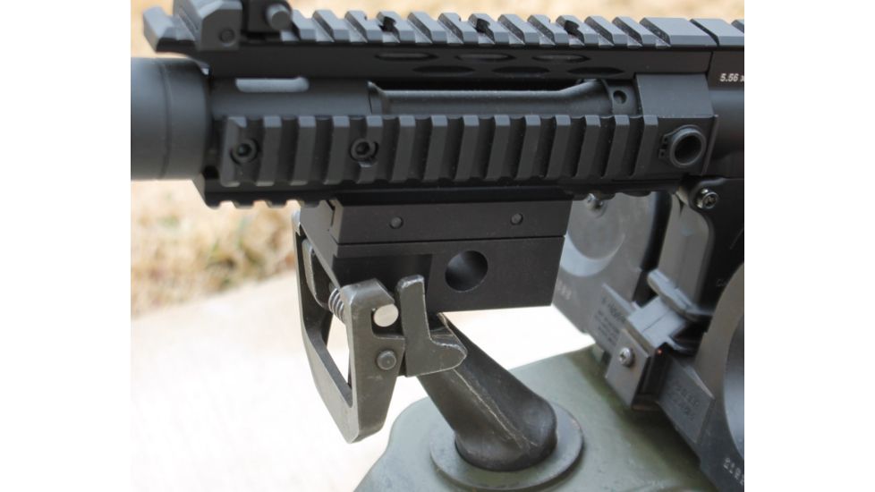 KNS Precision Picatinny Rail Adapter to .30 Cal Pintle or M60 Gooseneck, Black ADAPTER 30