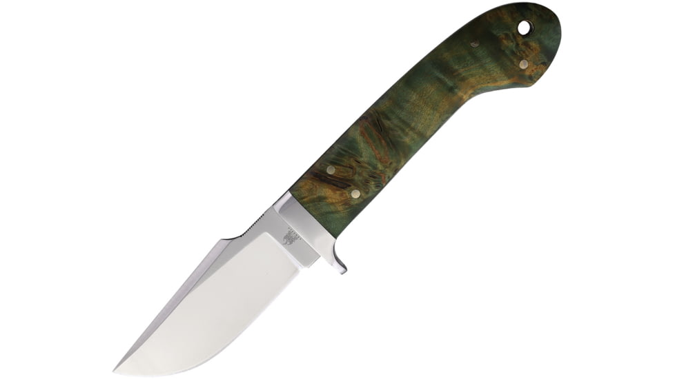 Komoran Fixed Blade Dyed Burlwood
