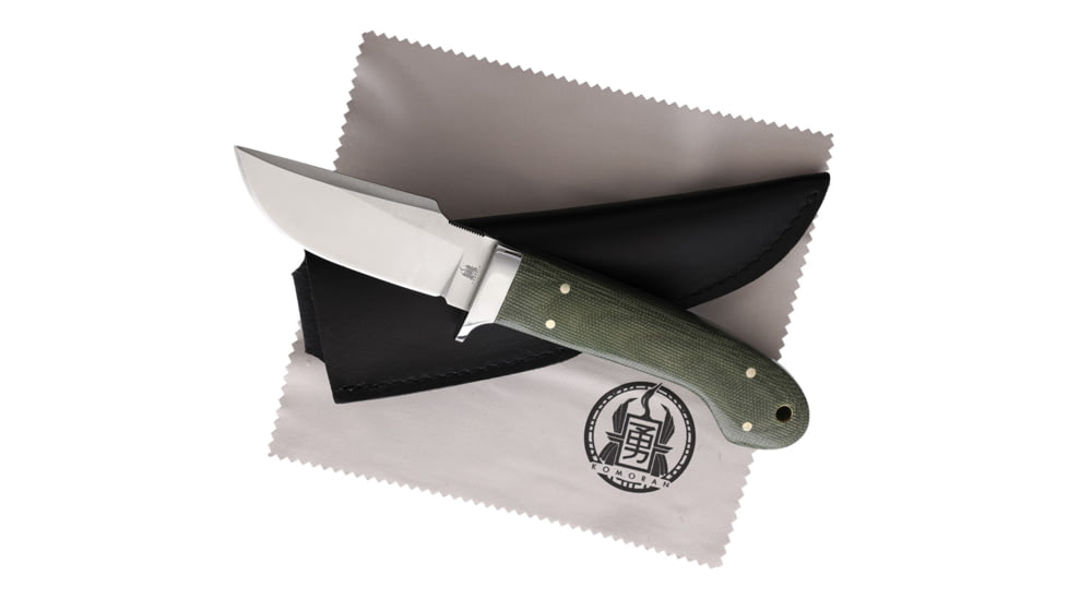 Komoran Fixed Blade Green Micarta