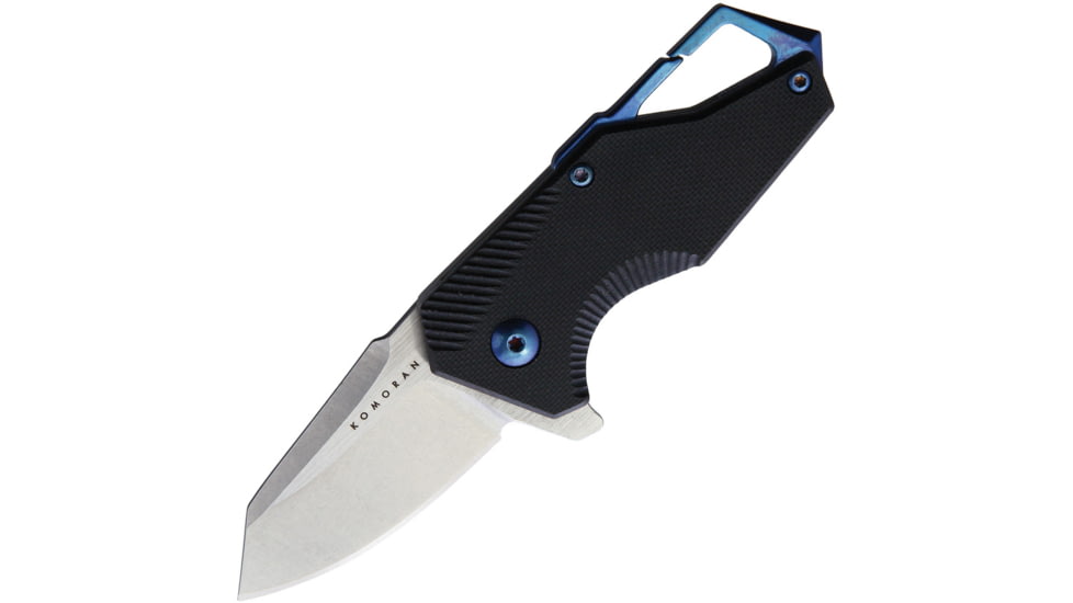 Komoran Framelock G10 Folding Knife, Black, Black G10 handle with stainless back handle, BF210635