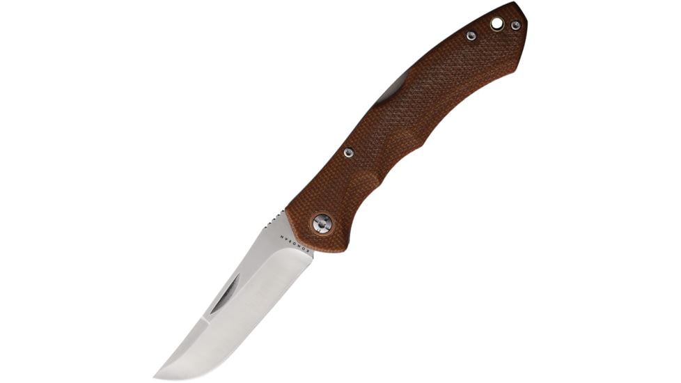 Komoran Lockback Brown Micarta