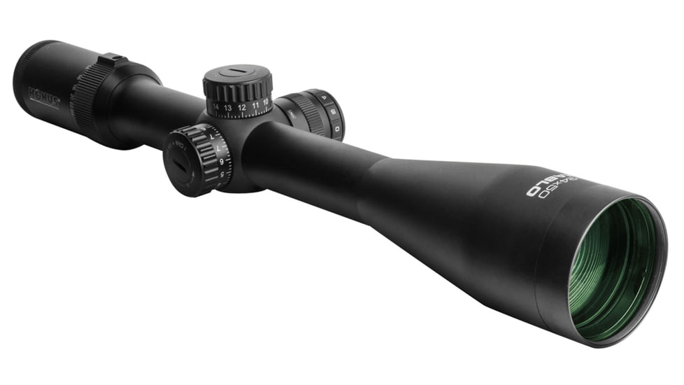 Konus Diablo 6-24X50mm Rifle Scope, 30mm Tube, Second Focal Plane, 1/2 Mil Dot Reticle, Matte Black, 7173