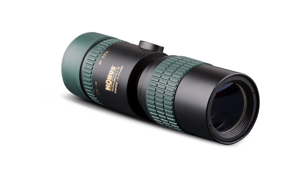 Konus KonuSmall-2 7-17x30 Monocular, Black/Green, 2062