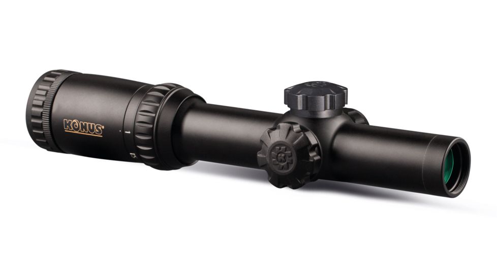 Konus KonusPro M30 1-6x24 Rifle Scope, Black, 7182