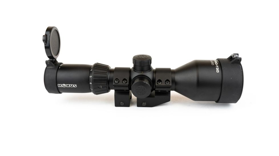 Konus Pro T30 Rifle Scope 3-12x50mm Illuminated Mil Dot Reticle Black
