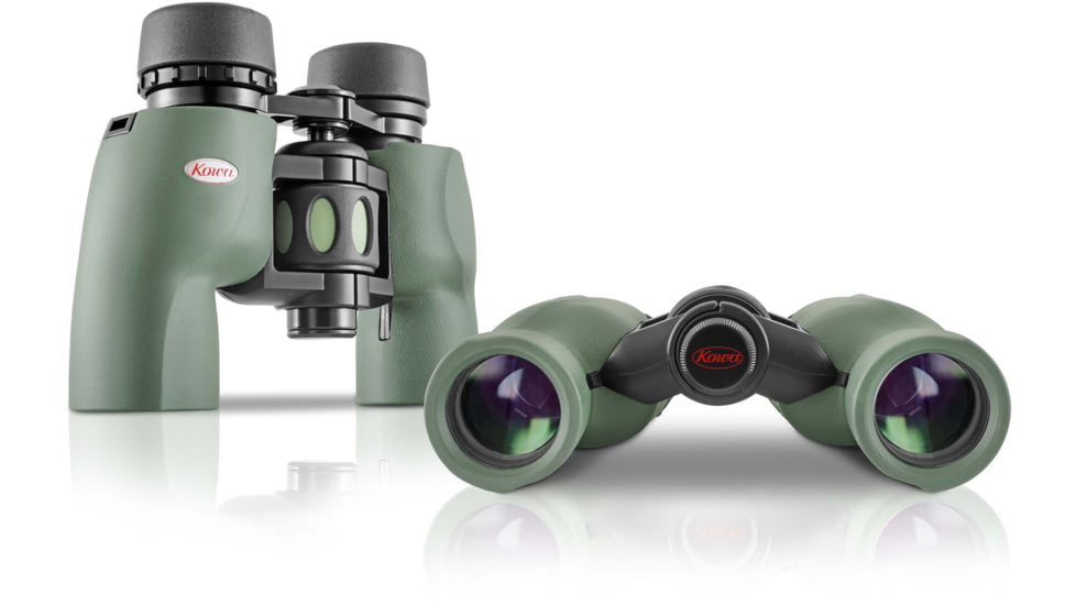Kowa YF II Binocular, 6x Magnification, 30mm Lens, Porro System, Fully Multi-Coated, Green, YF II 30-6