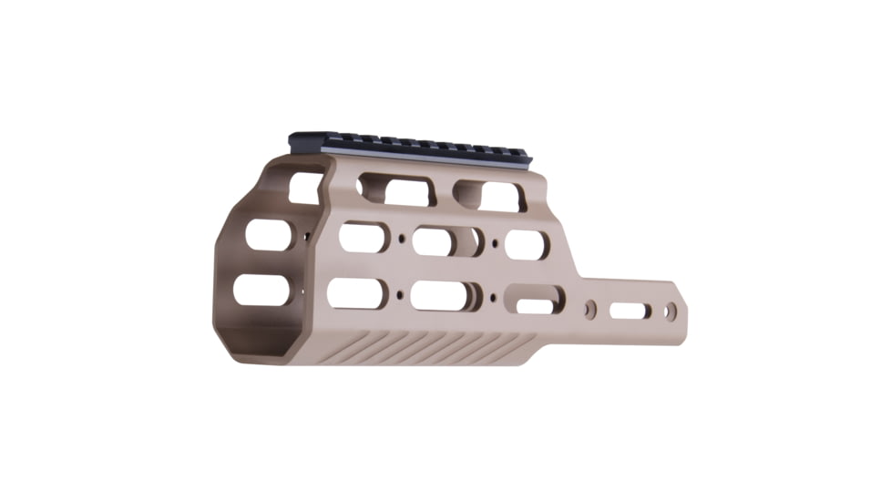 KRISS USA Receiver Extension Kit, Picatinny Side Rail Kit And Mounting Hardware, Fits GEN II CRB, Flat Dark Earth