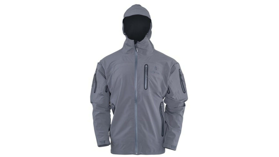Kryptek Koldo Rain Jacket, Dark Charcoal, XS, 15KOLJDC2