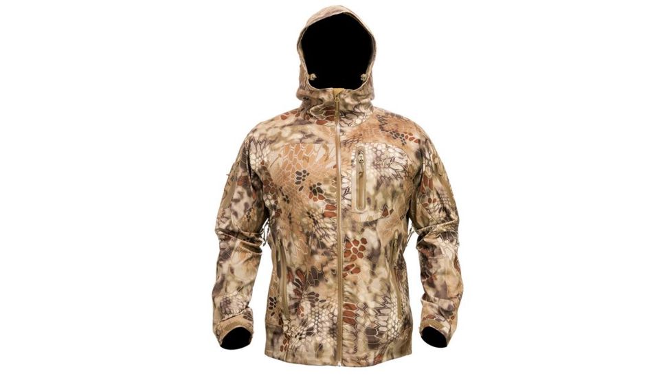 Kryptek Koldo Rain Jacket - Men's, Small, Highlander, 15KOLJH3