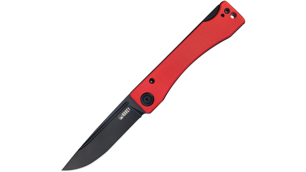 Kubey Akino Lockback. Red. Black.