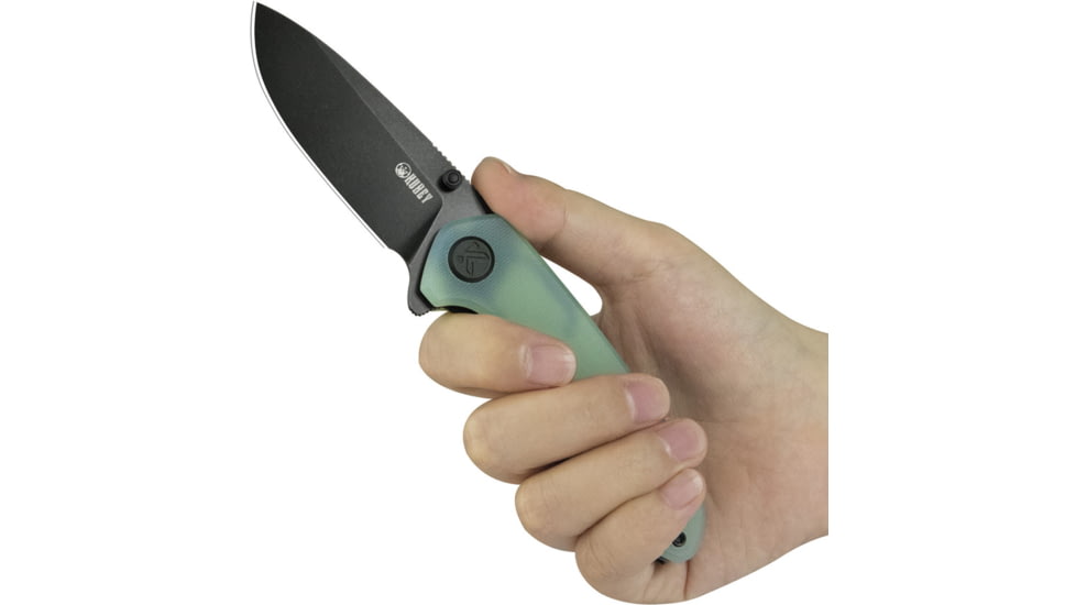 Kubey Belus EDC Linerlock Black/Jade, KUB342K