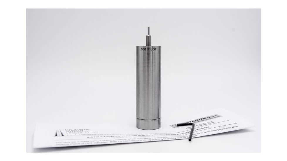 L.E. Wilson Interchangeable Bushing Neck Die Blank, 33 Cal, SND-B33