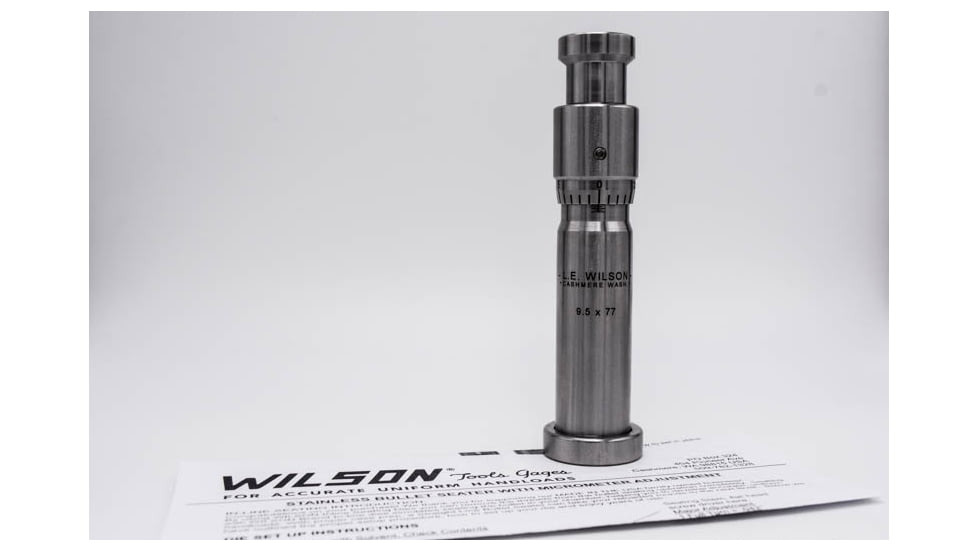 L.E. Wilson Micrometer Top Inline Seater Die