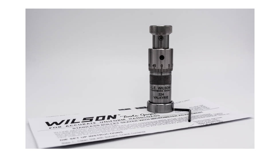 L.E. Wilson Stainless Steel Bullet Seater