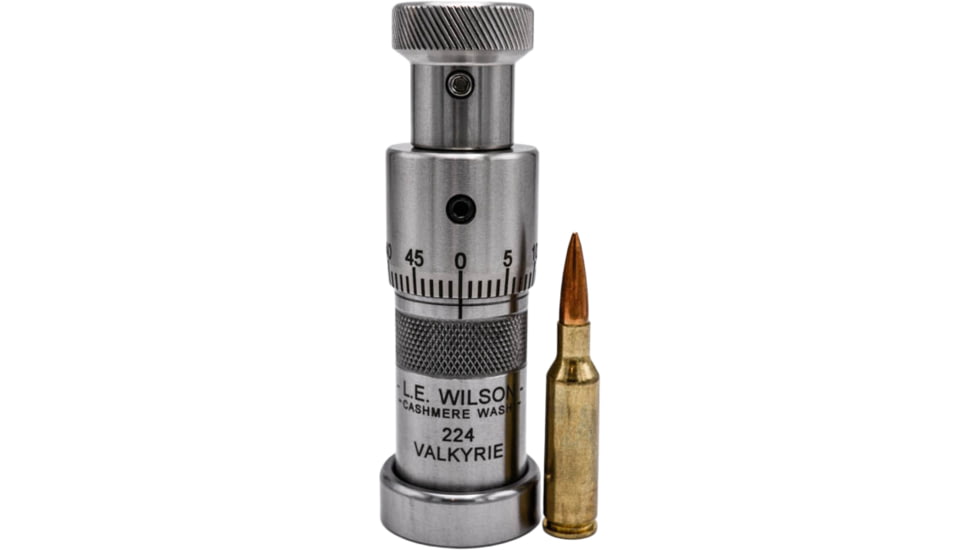 L.E. Wilson Stainless Steel Bullet Seater