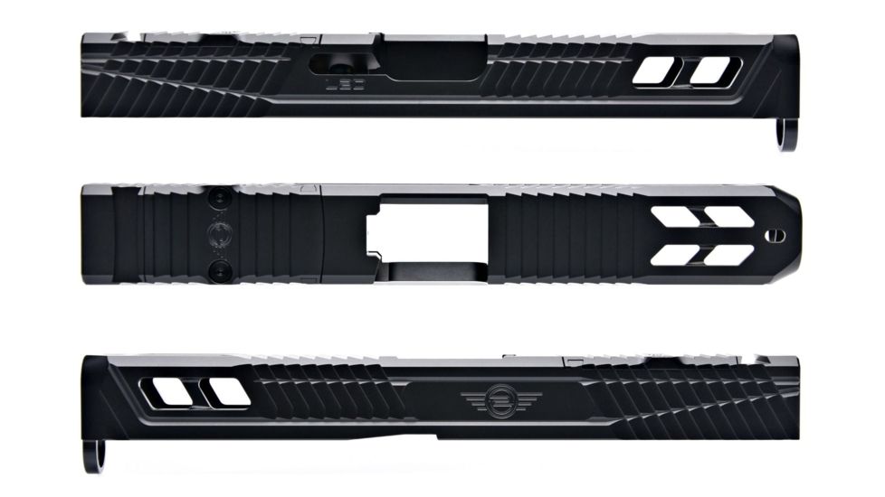 L2D Combat Glock 17 Gen3 Catalyst Slide, Black, LD-S-C-173-BLK