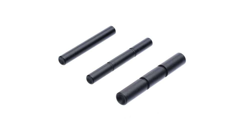 L2D Combat Glock Gen1/2/3 Pin Set, Trigger/Locking Block/Ejector Housing, Except G36/42/43, Black, LD-P-PS-G3-BLK