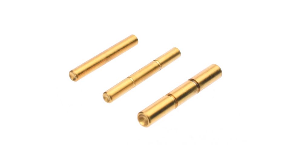 L2D Combat Glock Gen1/2/3 Pin Set, Trigger/Locking Block/Ejector Housing, Except G36/42/43, Titanium Nitride, LD-P-PS-G3-TIN