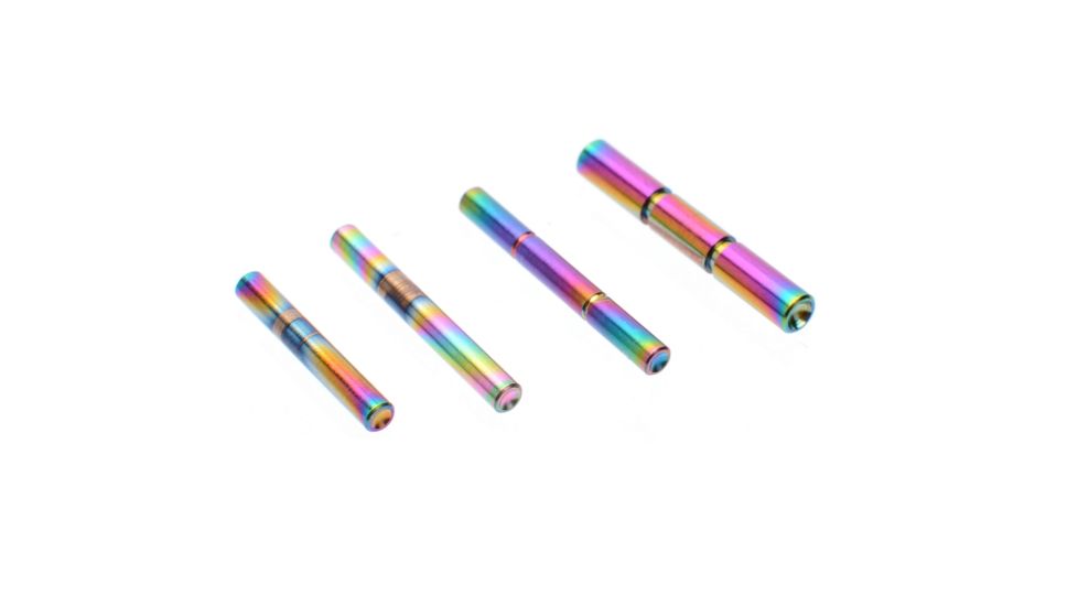 L2D Combat Glock Gen4 Pin Set, Trigger/Locking Block/Ejector Housing, Extended, Except G36/42/43, Chameleon, LD-P-PS-G4-CML