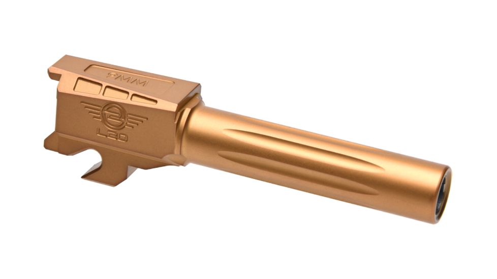 L2D Combat Precision Match Sig Sauer P320 Compact 9MM Fluted Barrel, Bronze, LD-BBL-PM-320C-F-BRZ