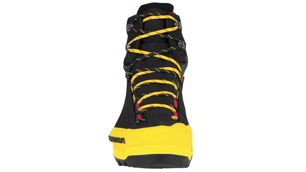 La Sportiva Aequilibrium ST GTX Mountaineering Boots - Mens, Black/Yellow, 44.5 Euro, ZFMS098-K00Y00-44.5