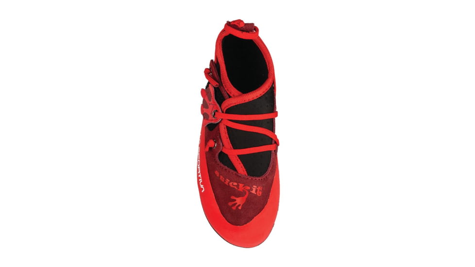 La Sportiva Stickit Climbing Shoe - Kids, Chili/Poppy, 26/27, 802-309311-26/27