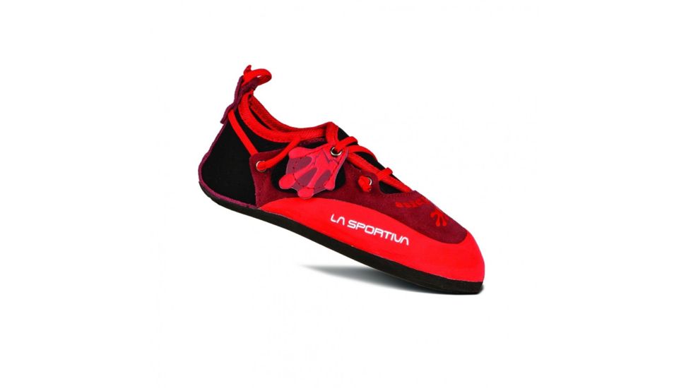 La Sportiva Stickit Climbing Shoe - Kids, Chili/Poppy, 26/27, 802-CHILI/POPPY-26/27