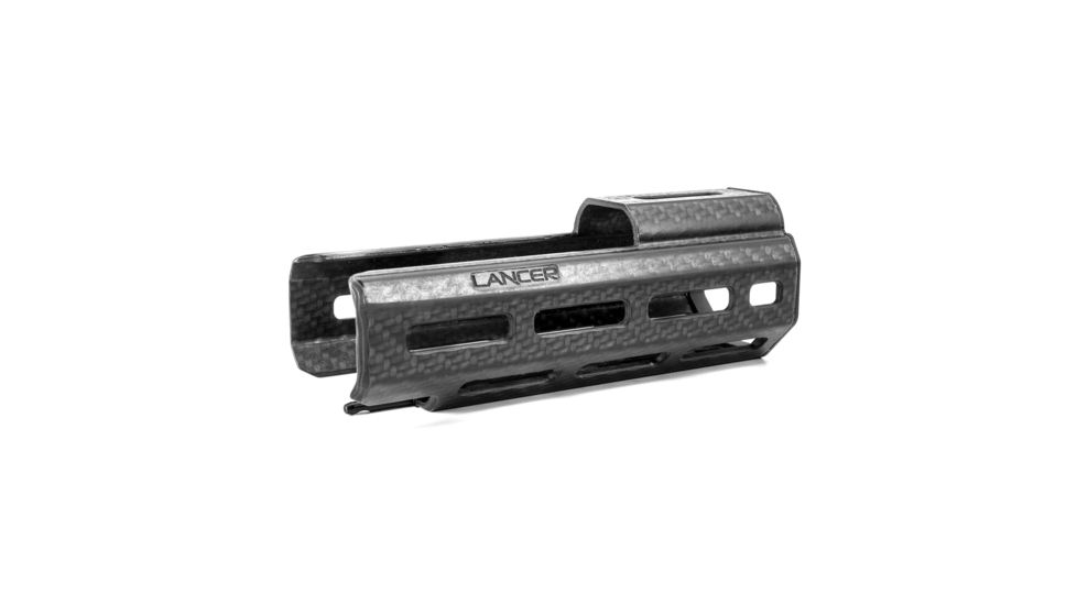 Lancer Sig MPX Handguard Carbon Fiber Replacement Handguard, Carbon Fiber Black, LSLCH-MPX-8