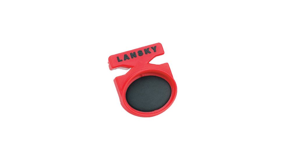 Lansky Sharpeners Quick Fix Pocket Sharpener, Red LCSTC