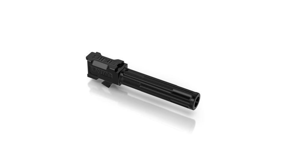 Lantac 01GBG19NTHBL 9INE Glock 19 9mm Luger 4.01 Black Fluted