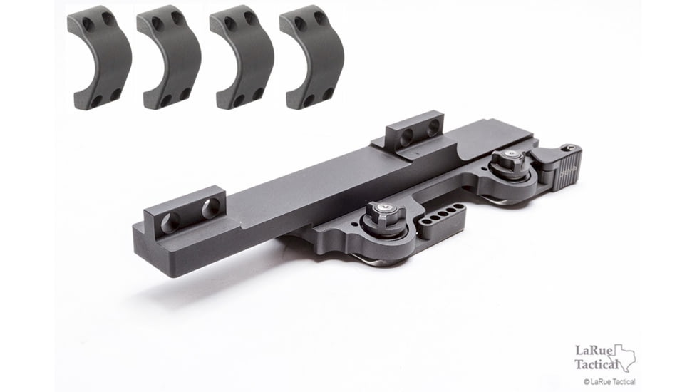 LaRue Tactical C.A.N. Click Adjust Nut QD SPR Mount, 35mm, Black, LT204-35