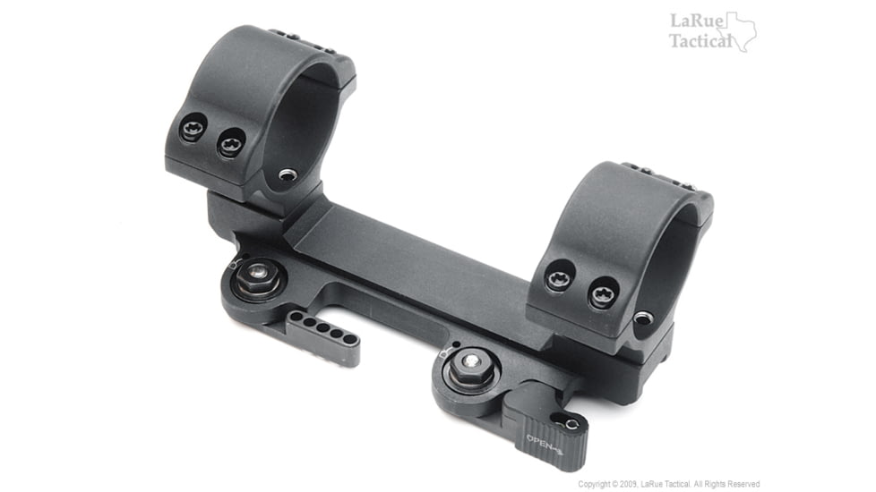 LaRue Tactical OBR Optimized Battle Rifle QD Scope Mount, 30mm, Black, LT111-30