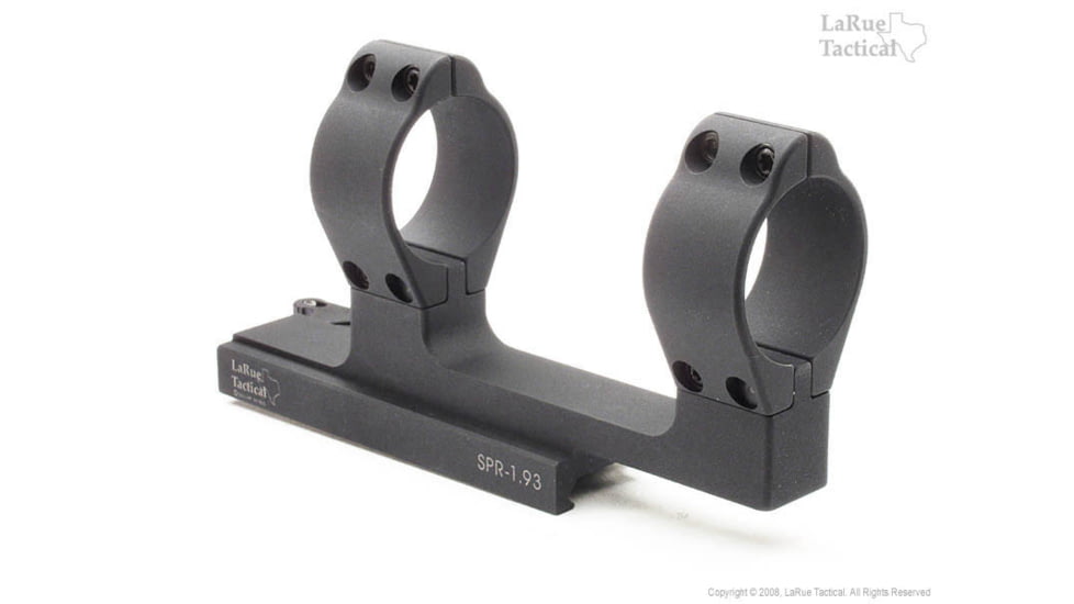 LaRue Tactical SPR/M4 1.93in Mount QD, 30mm, Black, LT135-30