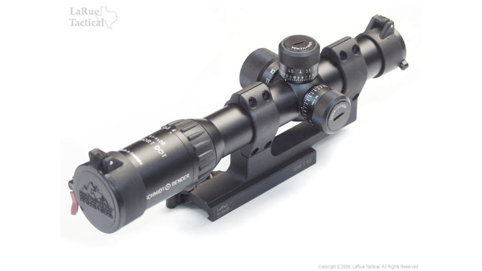LaRue Tactical SPR/M4 1.93in Mount QD, 30mm, Black, LT135-30