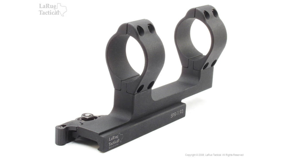 LaRue Tactical SPR/M4 1.93in Mount QD, 30mm, Black, LT135-30