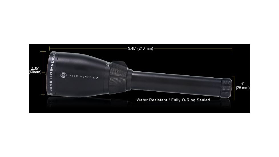 Laser Genetics ND 3x50 Laser Flashlight