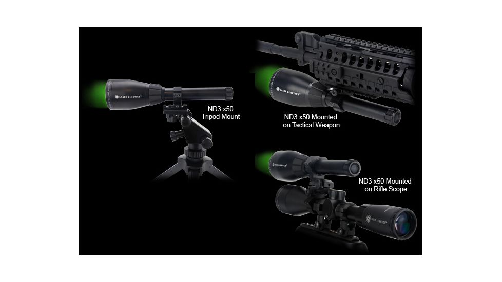 Laser Genetics ND-3x50 Laser Scope Light
