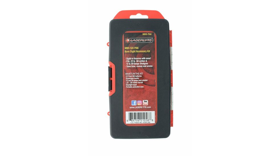 LaserLyte Laser Bore Sight Accessory Kit, MBS-PAK