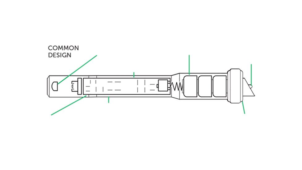 LaserMax Guide Rod Laser Sight, 5mW Red Laser, Glock 17/17 MOS/34 MOS, Gen5, LMS-G5-17