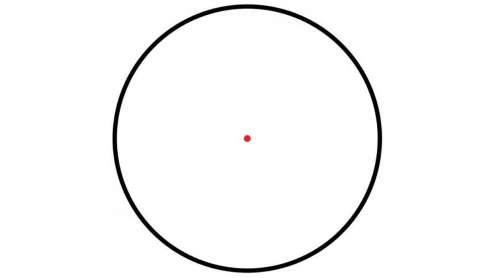 LaserMax Rifle Reflex Red Dot Sight, 3 MOA Red Dot, Matte Black, LMRRDS