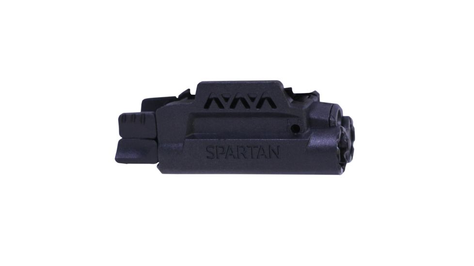 LaserMax Spartan Adjustable Fit LED Weapon Lights, AAA, Green, Black, SPS-C-G