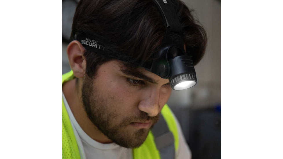 Lb Marketing 97745 Long Throw Headlamp Black Aluminum LED 470 Lumens 500 Meters