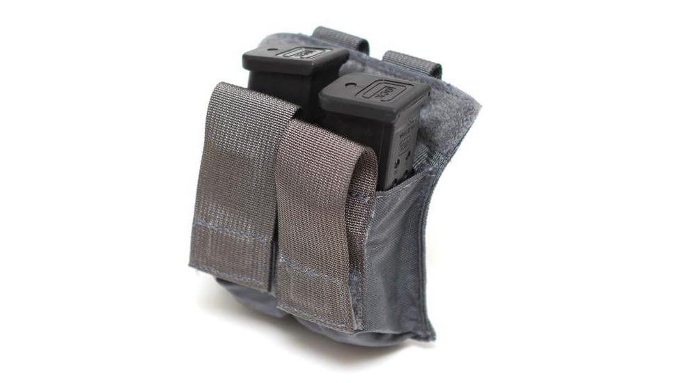 LBX Tactical Dual Kydex Pistol Mag Pouch, Wolf Grey LBX-0301 Wolf Grey