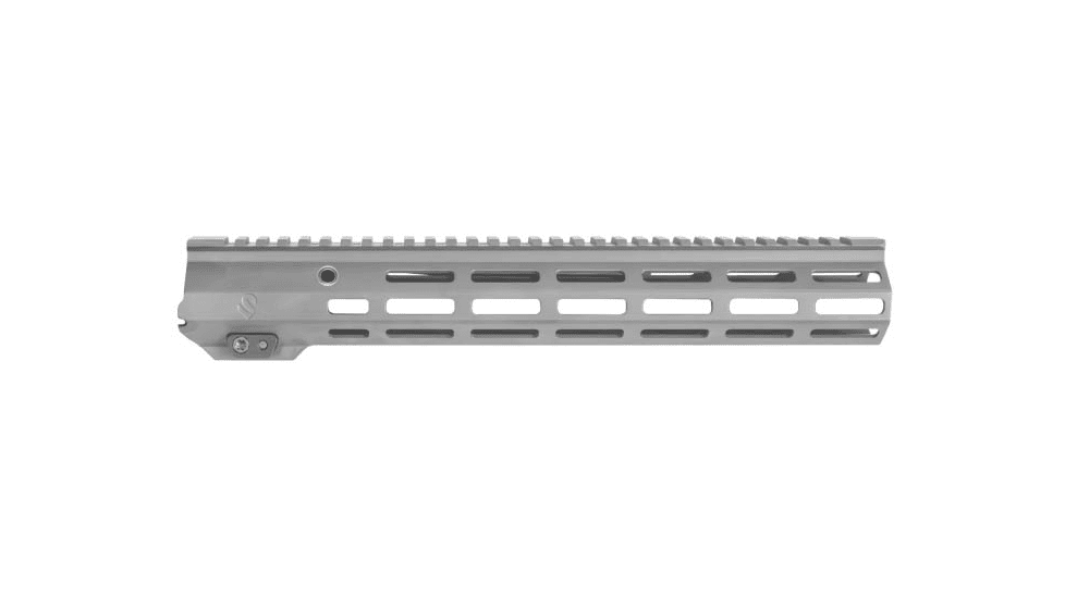 Lead &amp; Steel Arc Ar15/M16 Free Float Handguard, 13in, Charcoal, ARC-HG-13-GRY