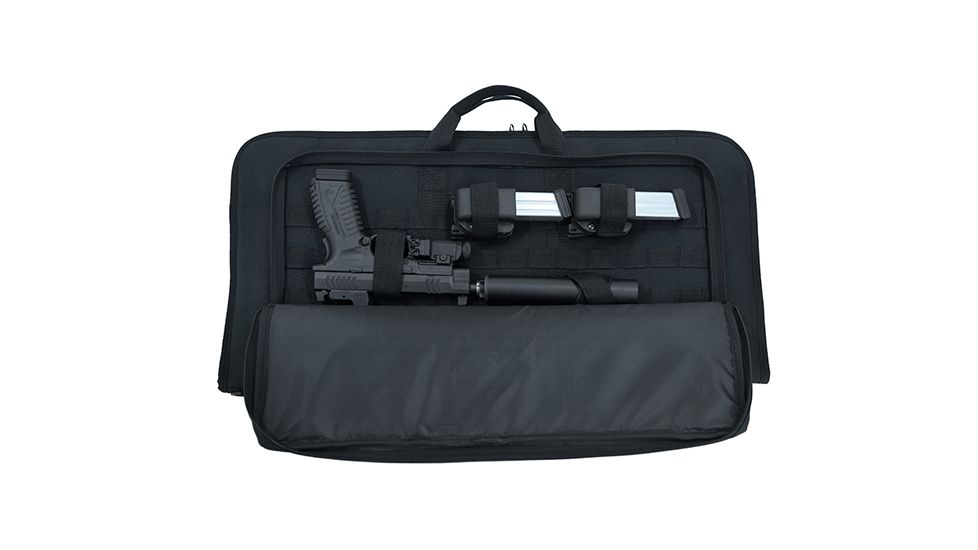UTG Pro 25in Homeland Security Gun Case, Black, PVC-MC25B-A