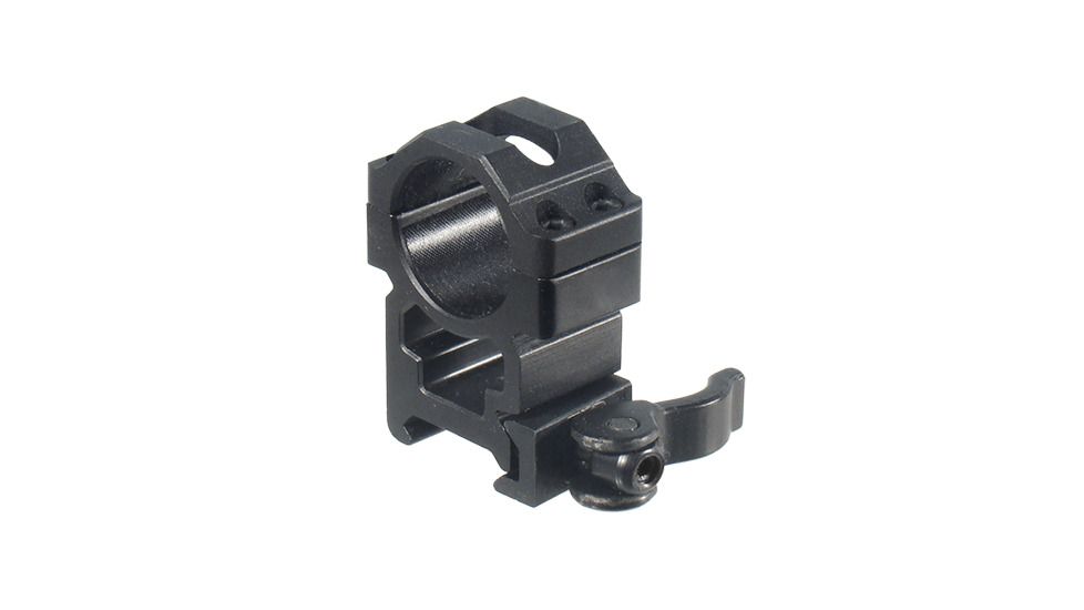 UTG Pro MAX STRENGTH 1in High Profile QD Scope Rings Pair, 22mm Width, Black, RQ2W1204