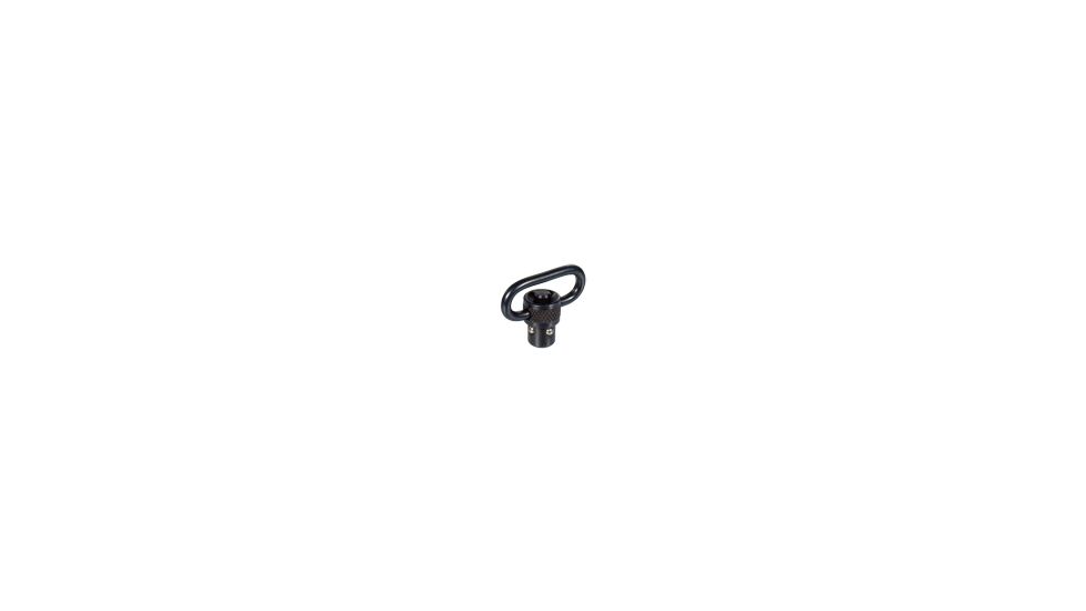 UTG Pro Standard Push Button QD Sling Swivel, 1in Loop, Black, TL-QDSW08A