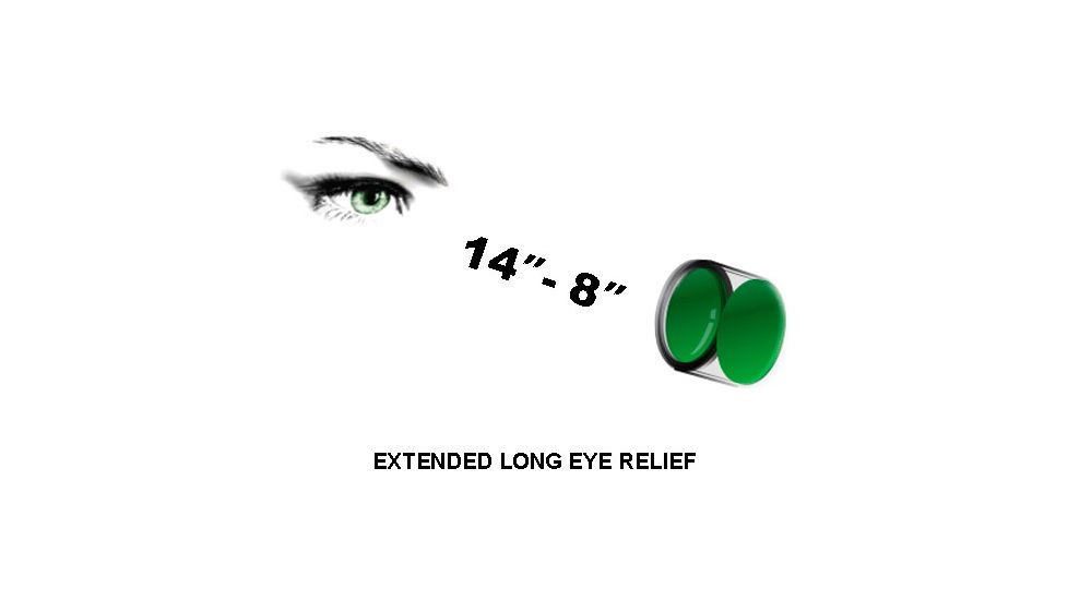 Leapers UTG 1-4X28 30mm Long Eye Relief Scope, 36-color Mil-dot, SCP3-14LIEMDQ